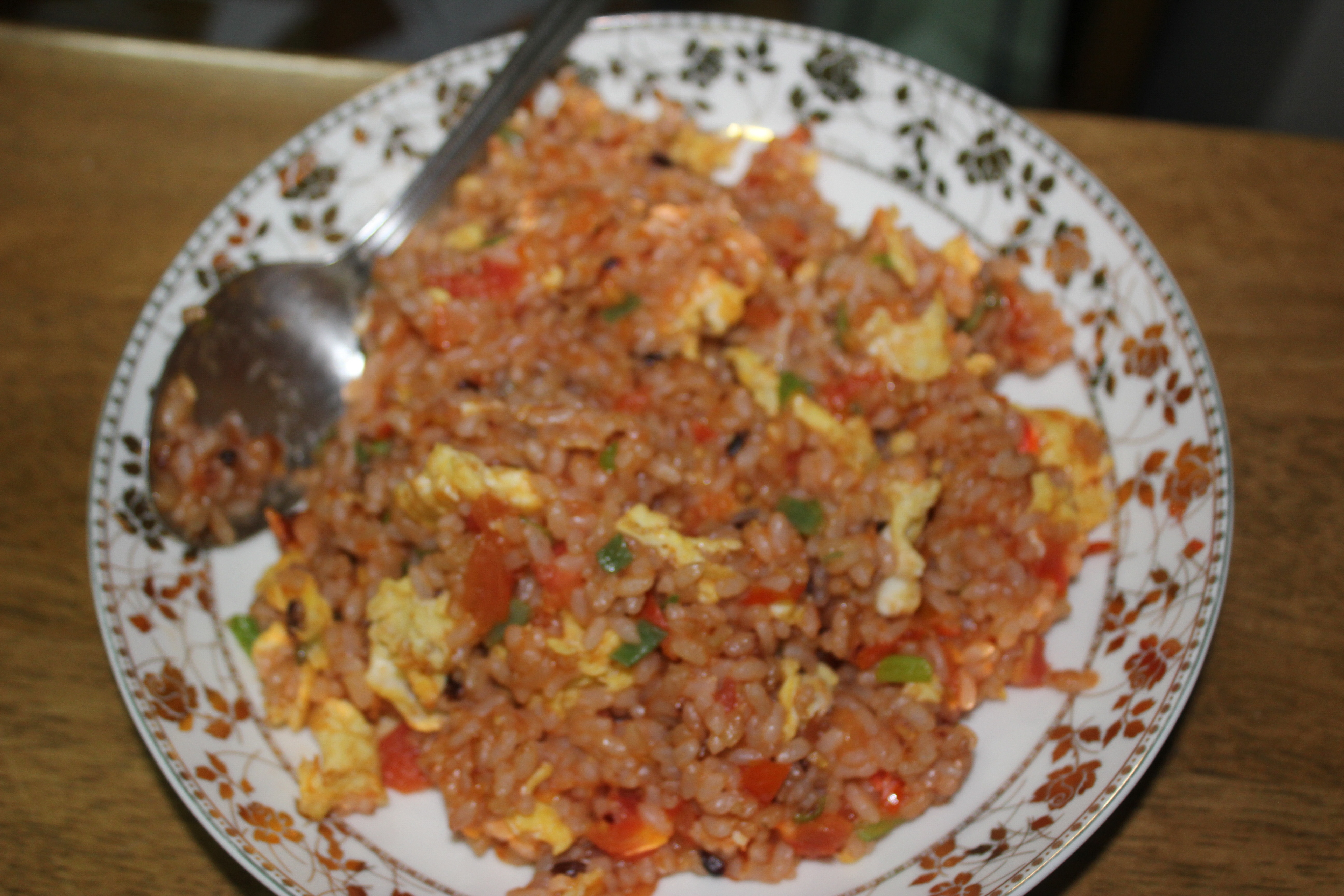 番茄鸡蛋炒饭