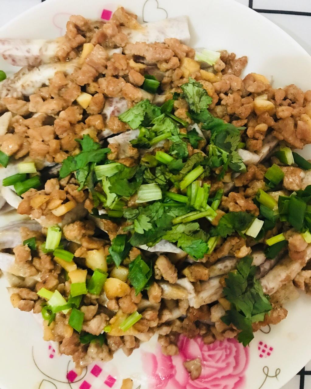 软糯可口的香蒸荔浦芋头丝