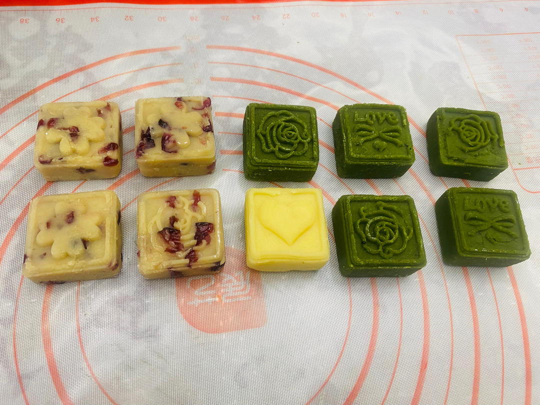 手工绿豆糕