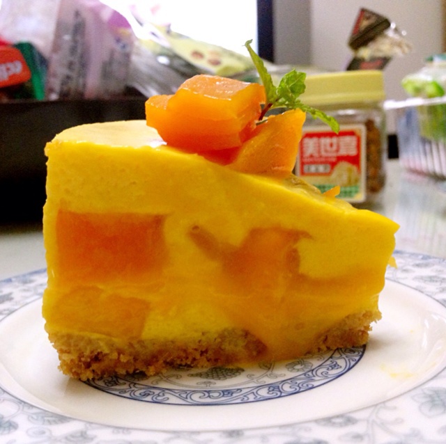 《Tinrry下午茶》教你做芒果流心慕斯（6寸配方）