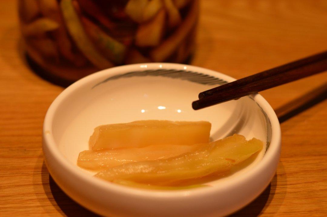 糖醋腌孢子芥（儿菜）