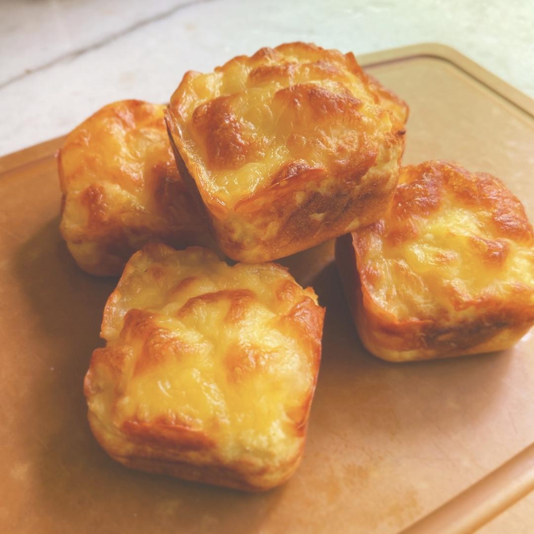 芝士马芬蛋糕松饼丨低碳生酮消耗奶酪