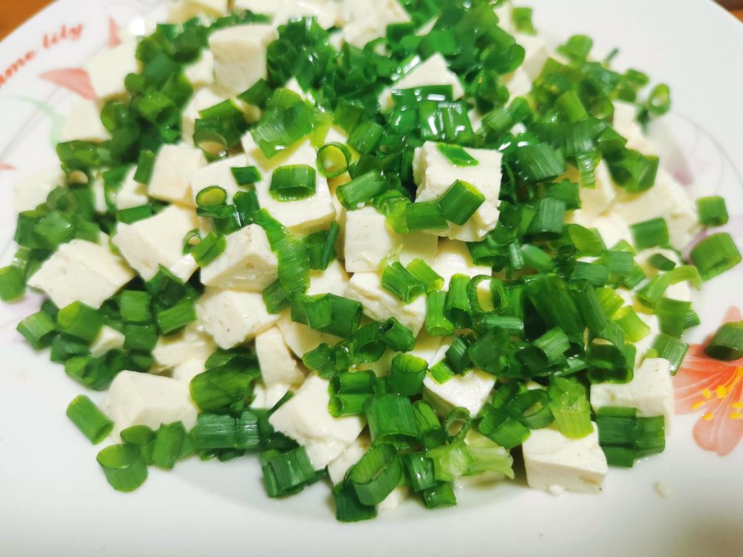 小葱拌豆腐