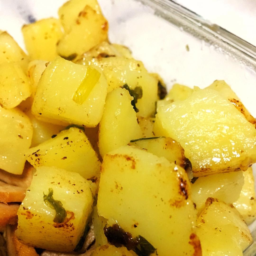 香煎土豆块