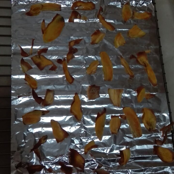 （无油烘焙）无油红薯片