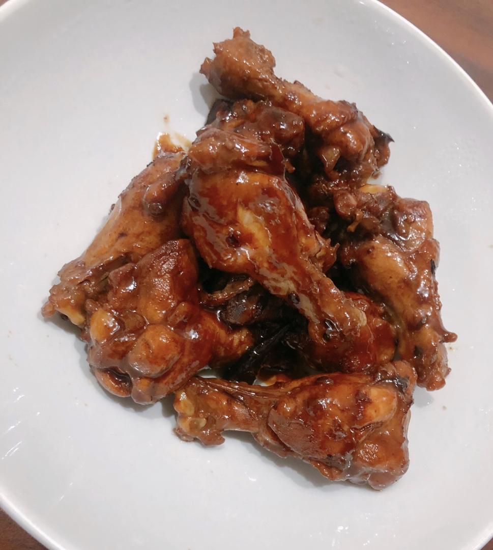 简单又美味的红烧鸡翅根