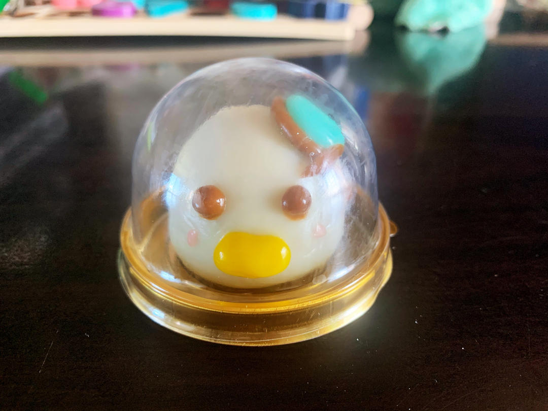卡通造型冰皮月饼