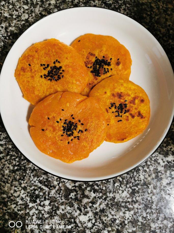 超简单的家常南瓜饼