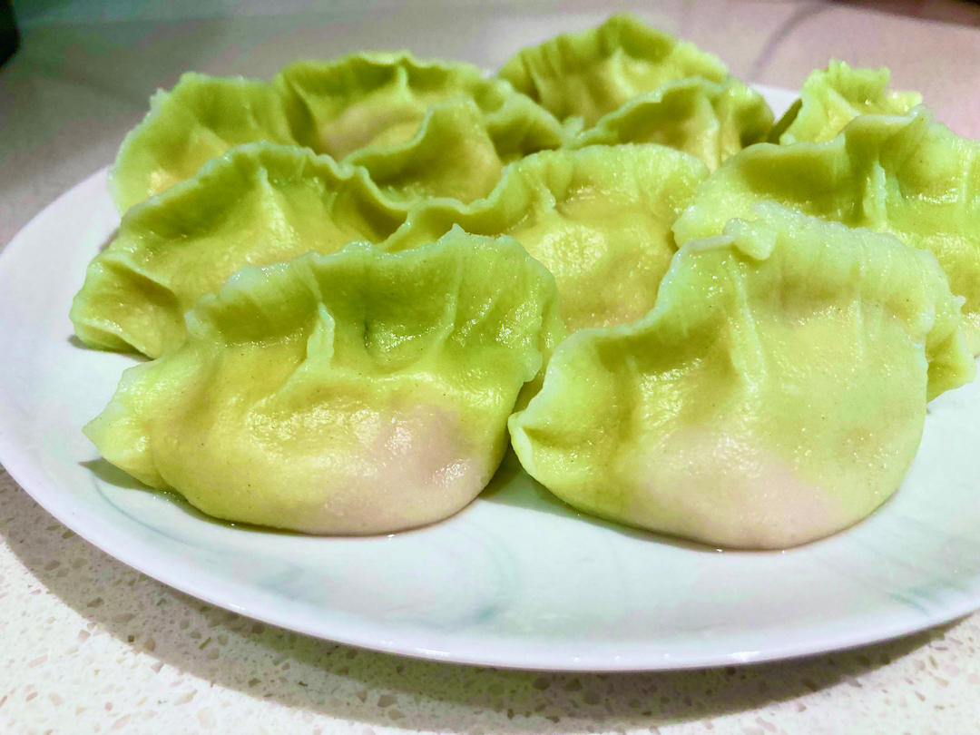 素三鲜白菜饺子