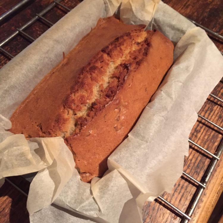 焦糖核桃磅蛋糕