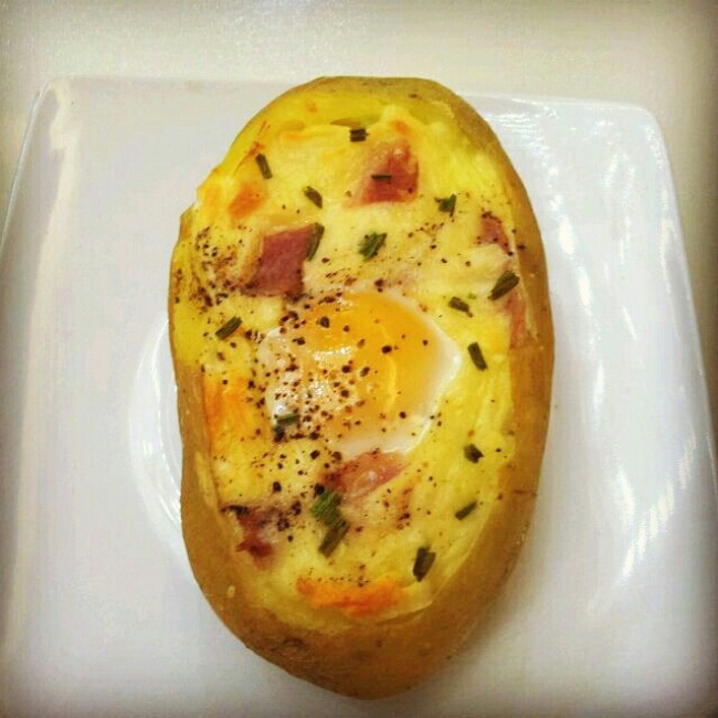 土豆焗蛋