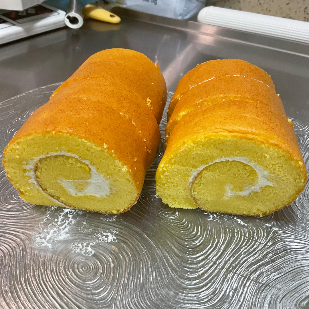 香葱肉松卷 蛋糕卷-无敌美味