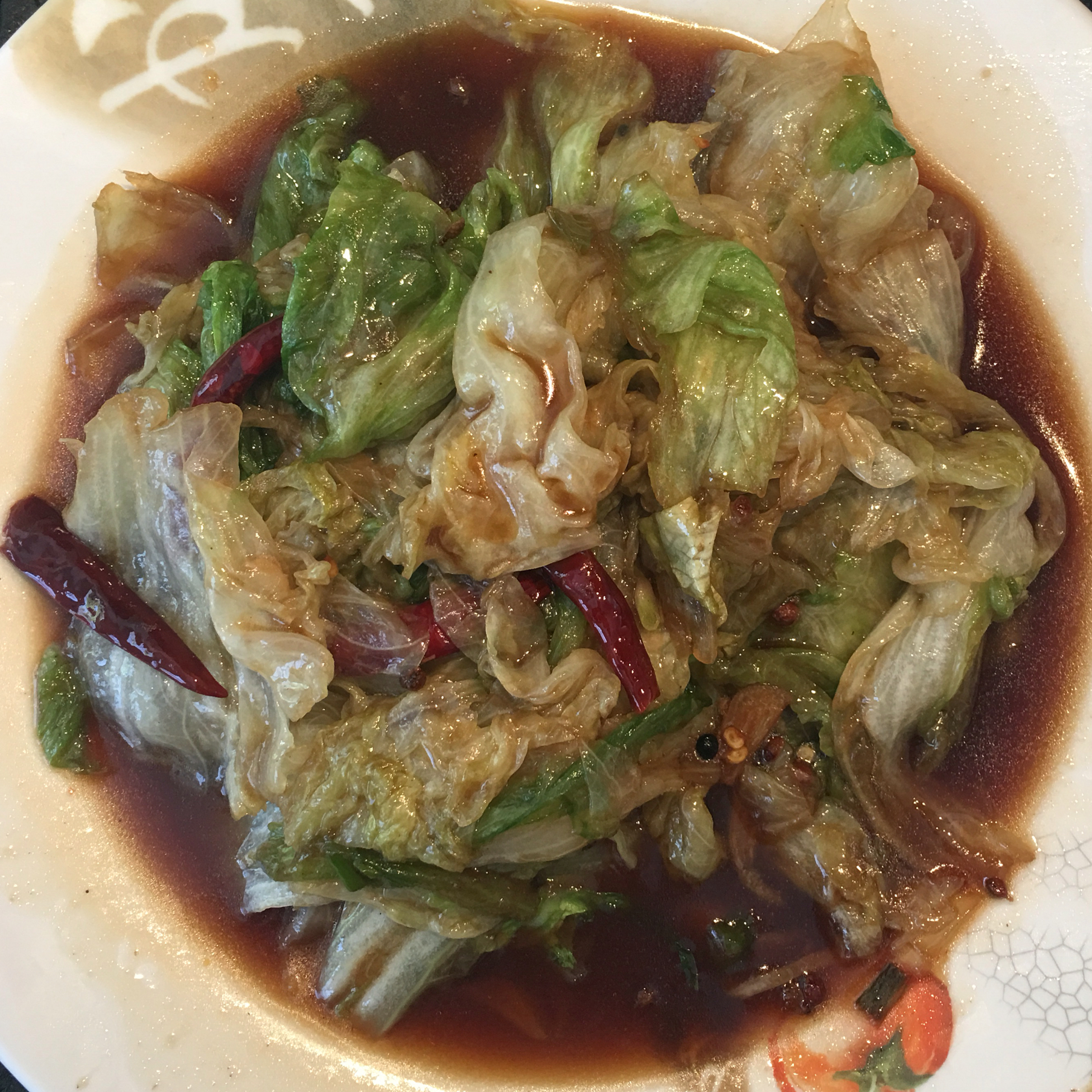 少油绝味手撕包菜