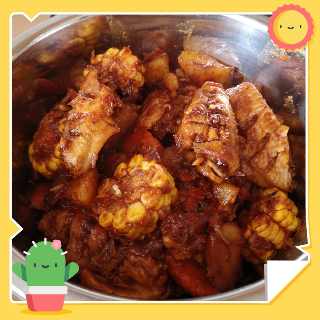 简单易做的鸡翅焖锅的做法