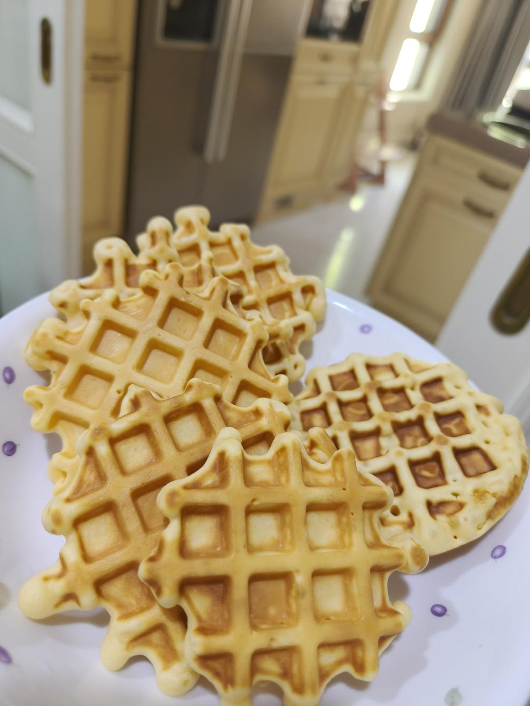 原味华夫饼（Cuisinart立式华夫饼机）