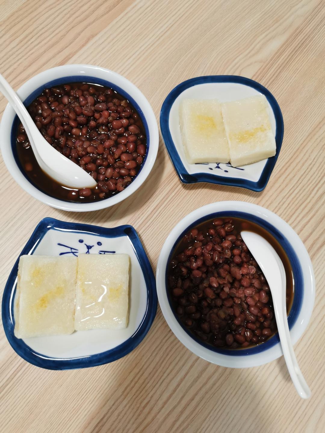 【治愈美食 | 日式の烤年糕红豆汤】