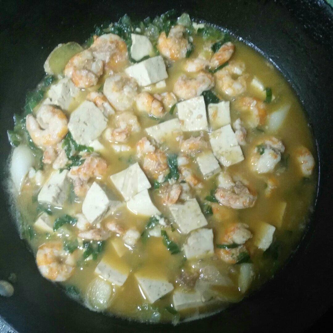 虾仁豆腐