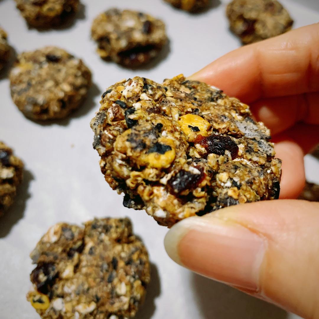 红糖无油燕麦饼干