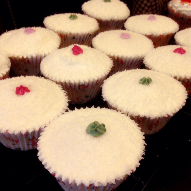 Coconut Coffee Cupcake 椰子咖啡杯子蛋糕