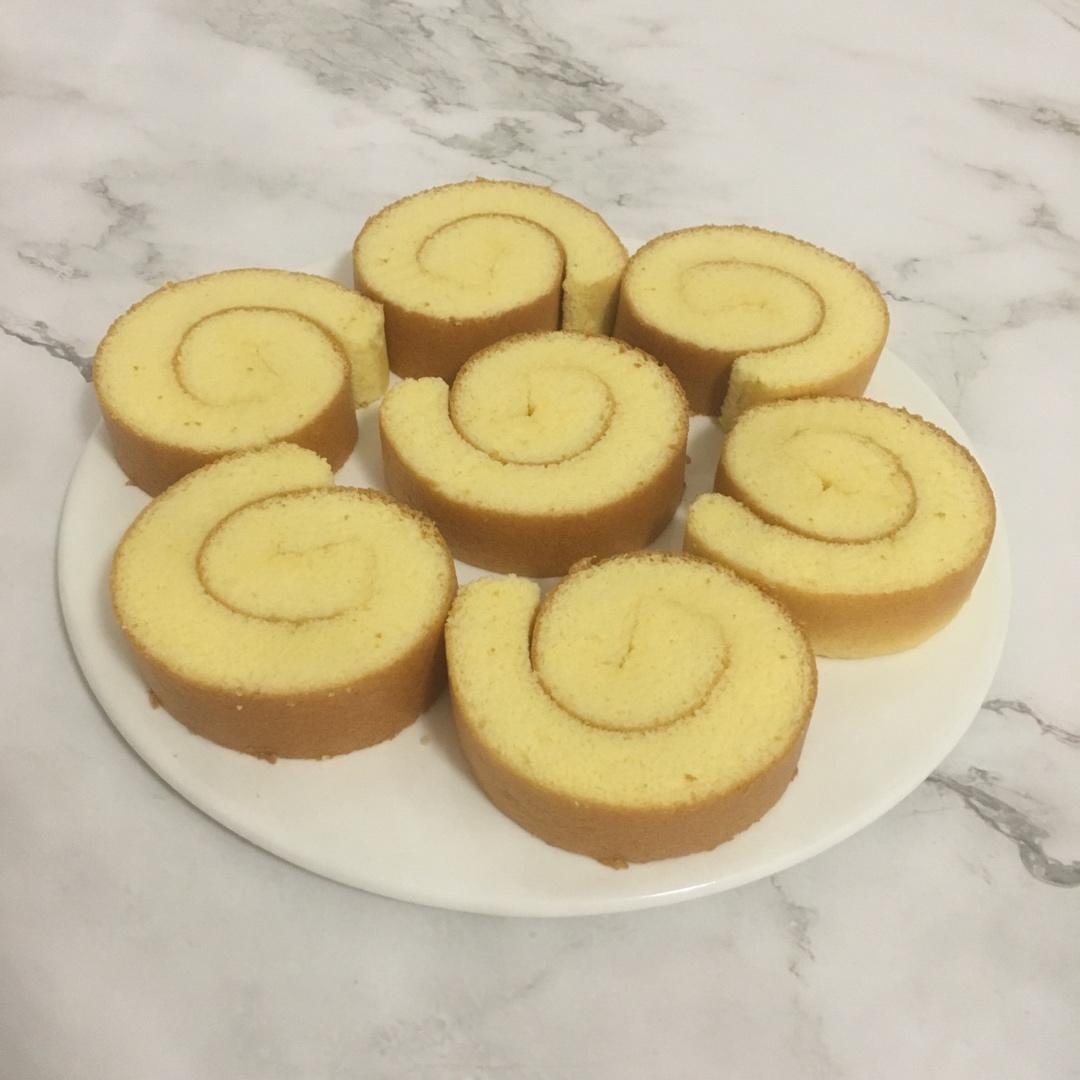 原味蛋糕卷(后蛋法)
