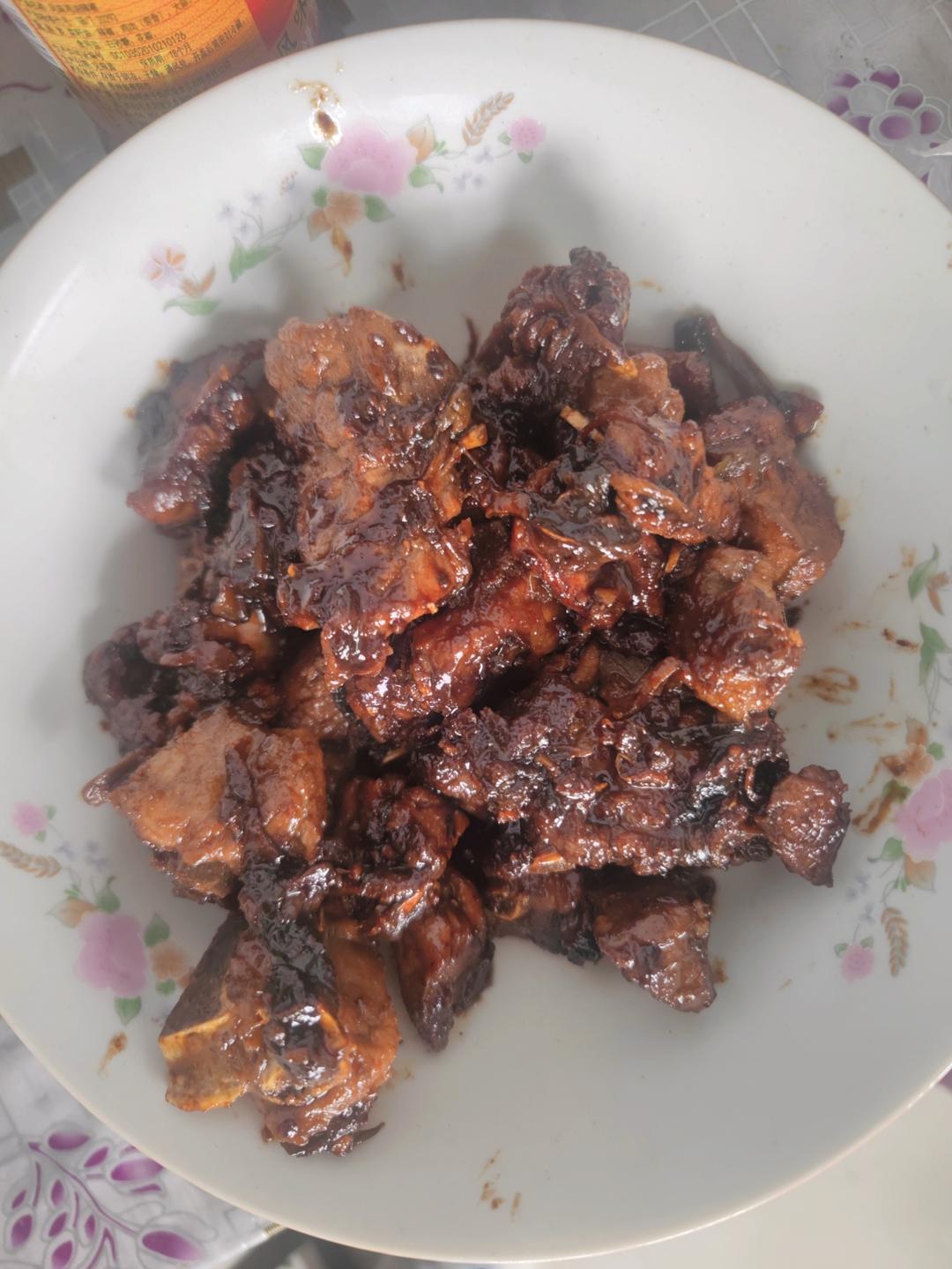 一嘬就脱骨的雪碧话梅小排