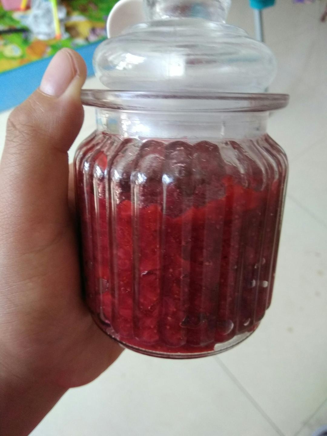 自制无添加草莓酱