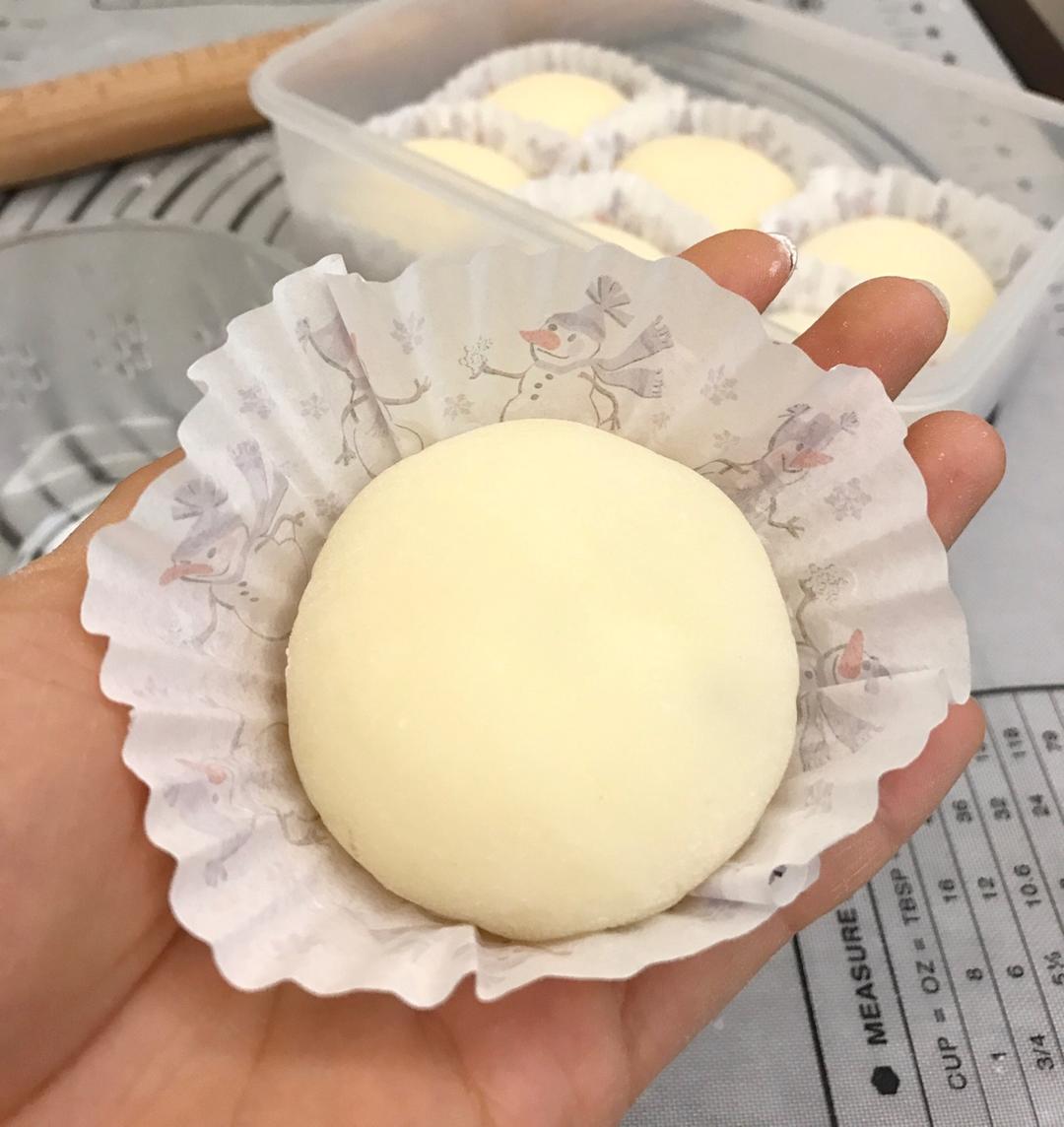 腹黑白胖子——奥利奥雪媚娘