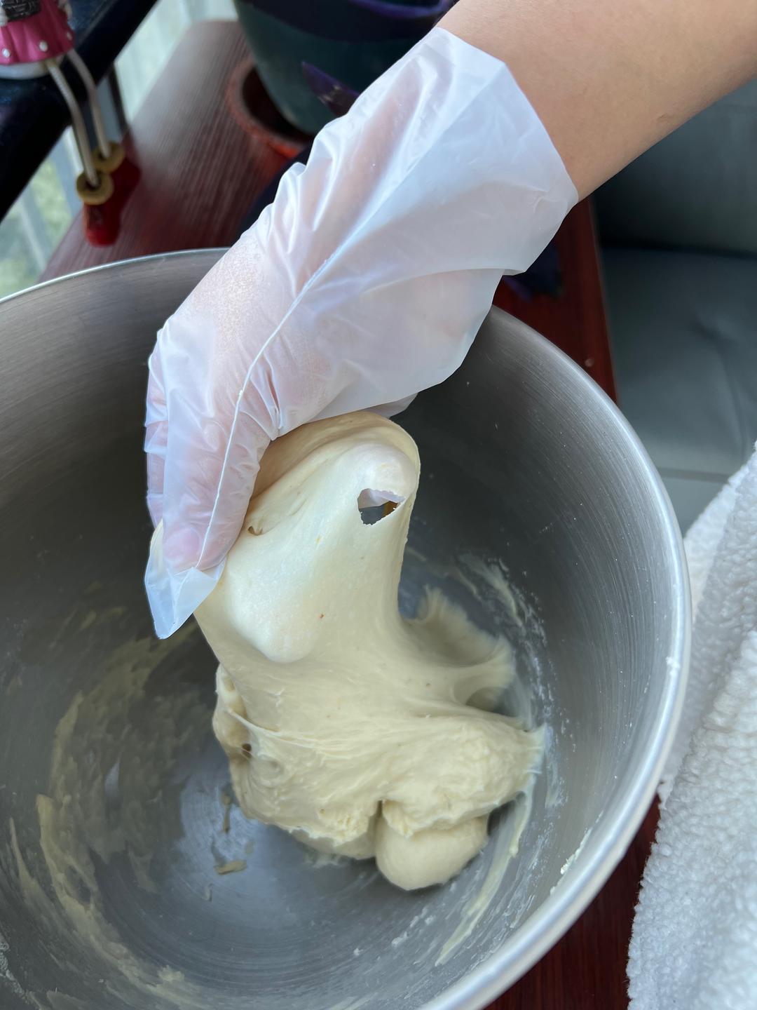 纯奶手撕吐司的做法 步骤1