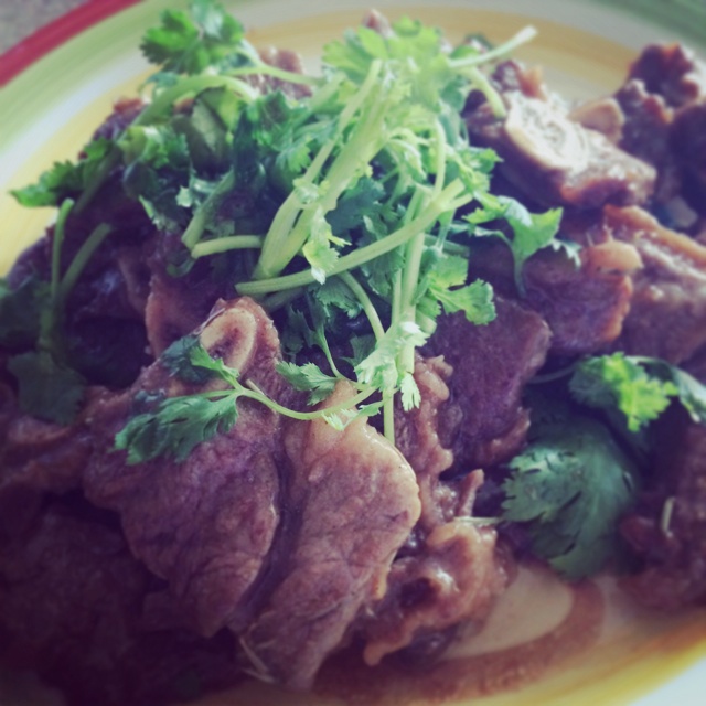 香煎蚝油牛肉