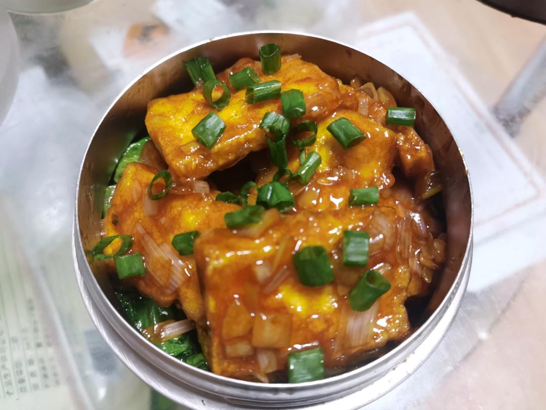 外酥里嫩【烧汁豆腐】吸饱汤汁