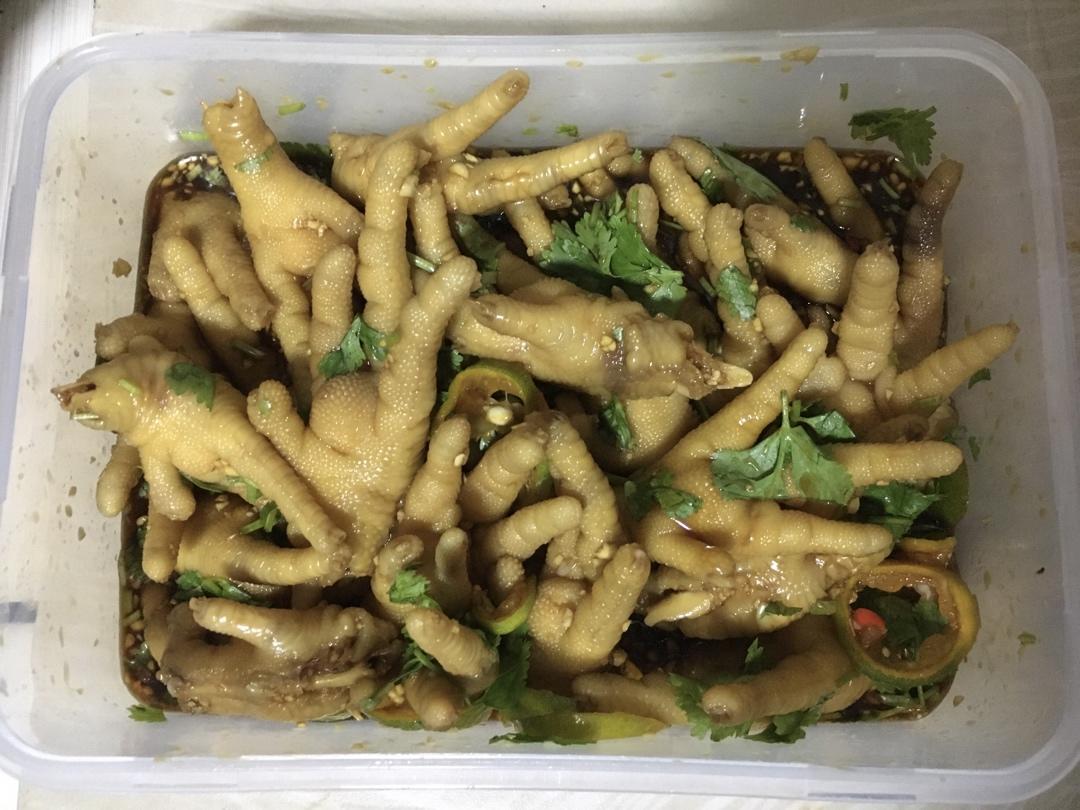 超好吃的🍋酸辣凤爪
