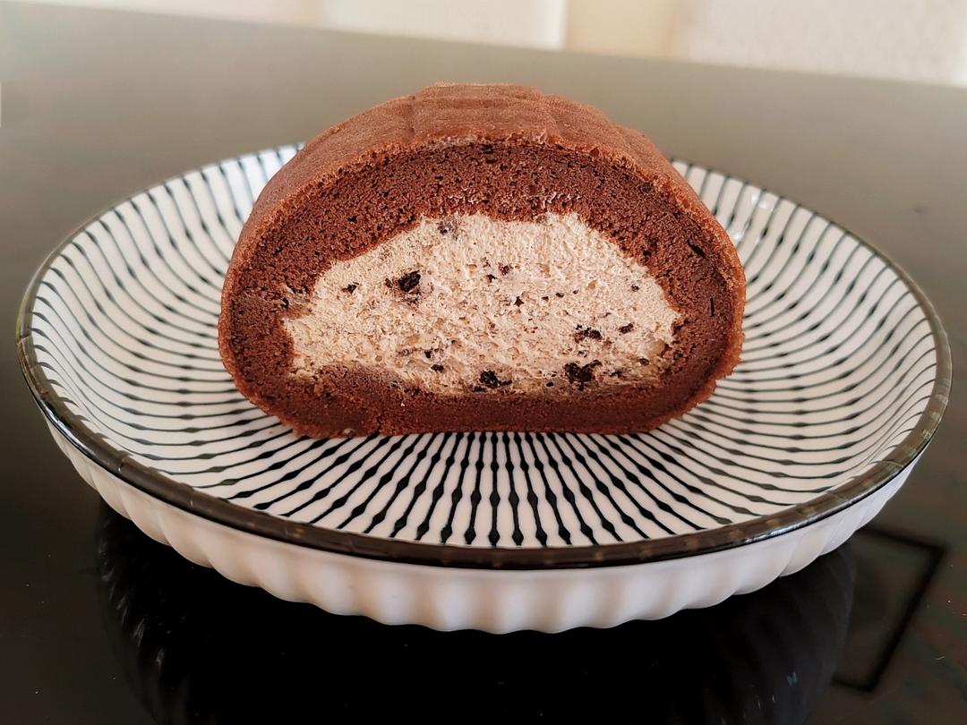 香甜软绵❗️好吃不腻❗️自制可可三明治蛋糕🍰