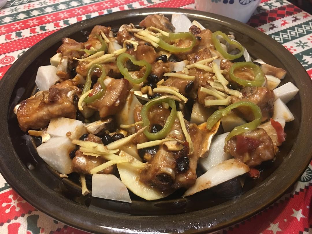 豆豉蒸排骨