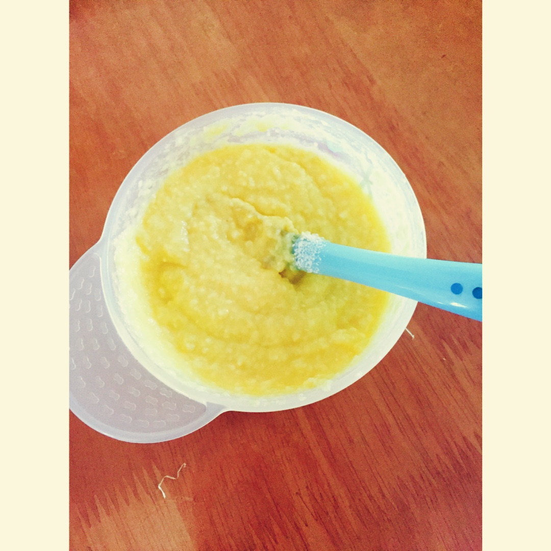 【6-7个月辅食】玉米米糊