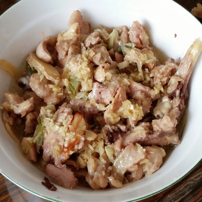 纸包烤葱油鸡