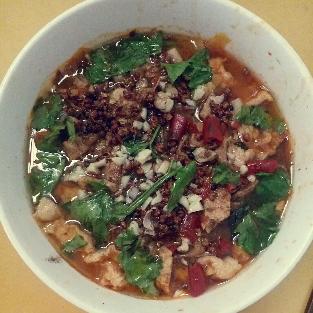 水煮肉片 Sichuan Boiled Spicy Pork