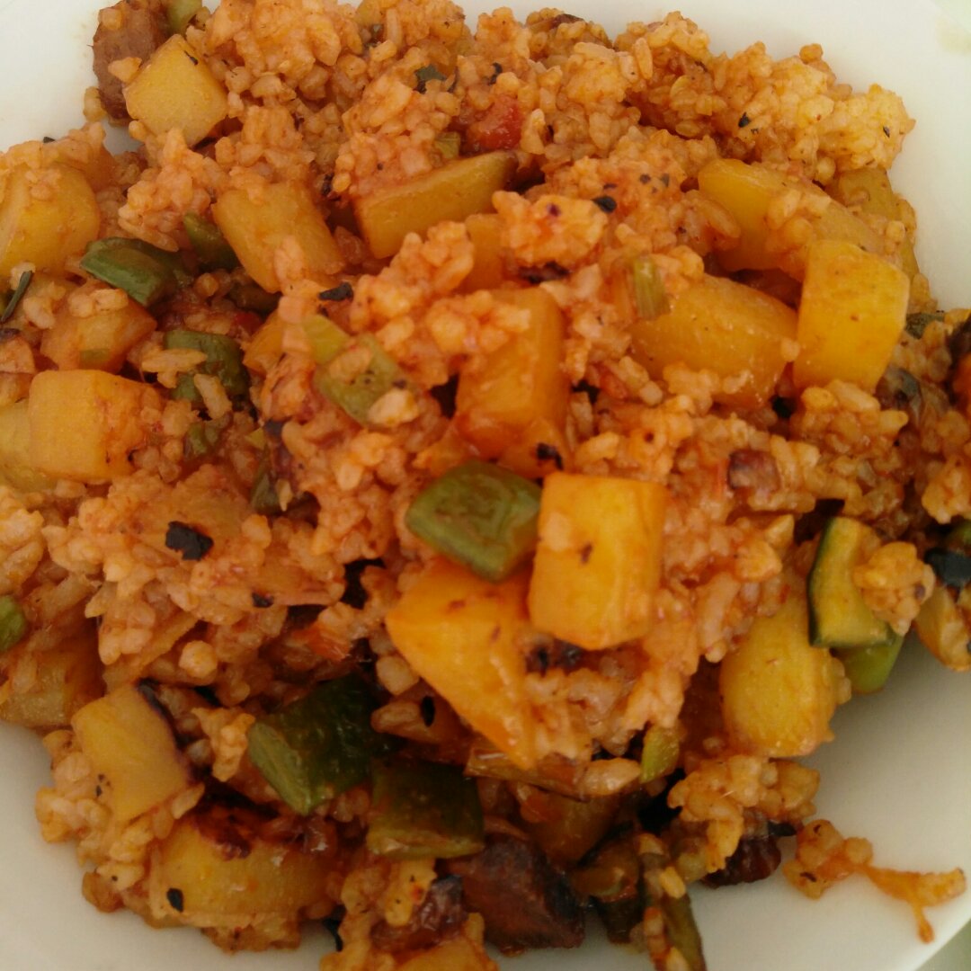 土豆焖饭（电饭锅版）