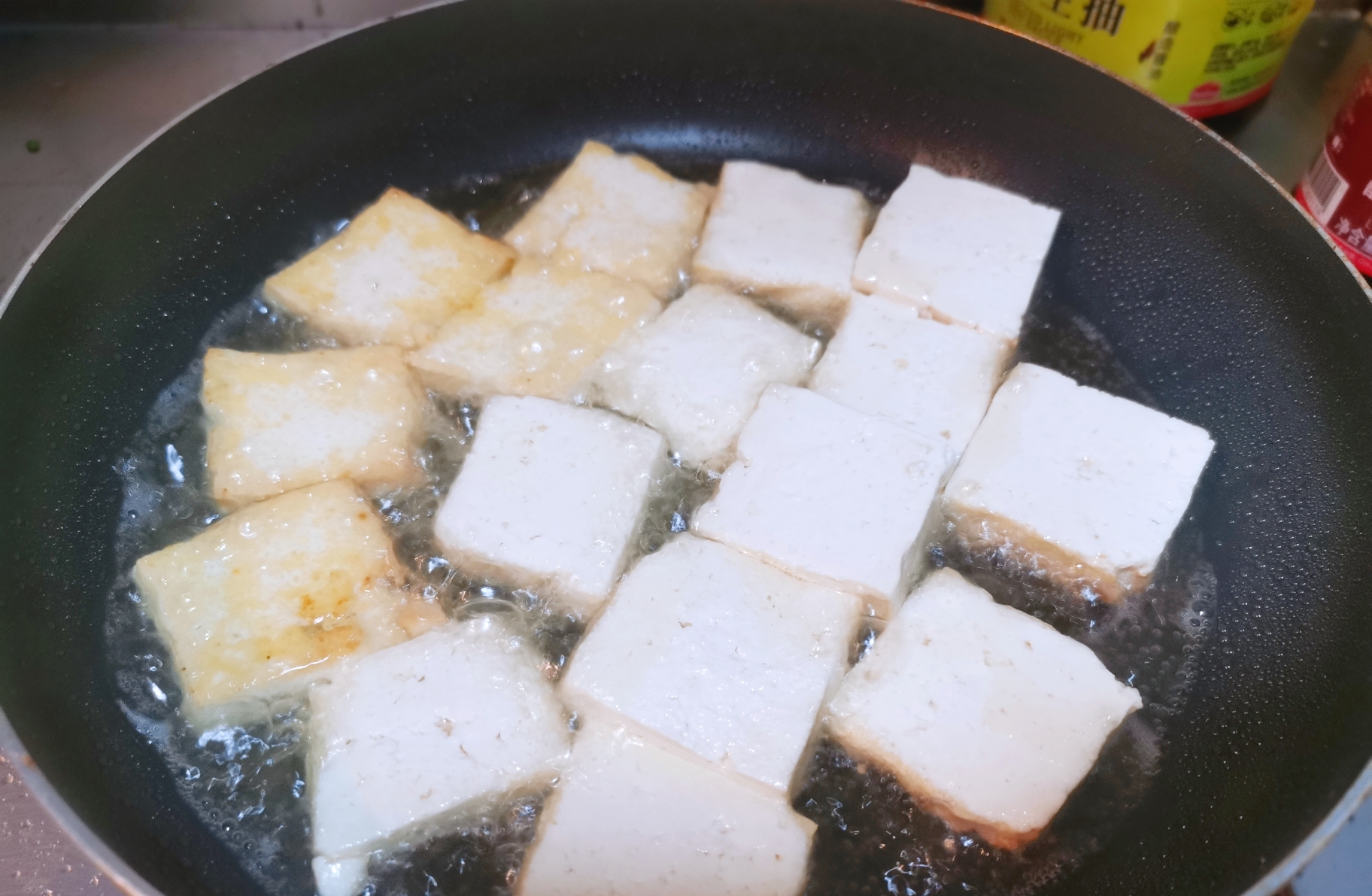 家常红烧豆腐的做法 步骤4