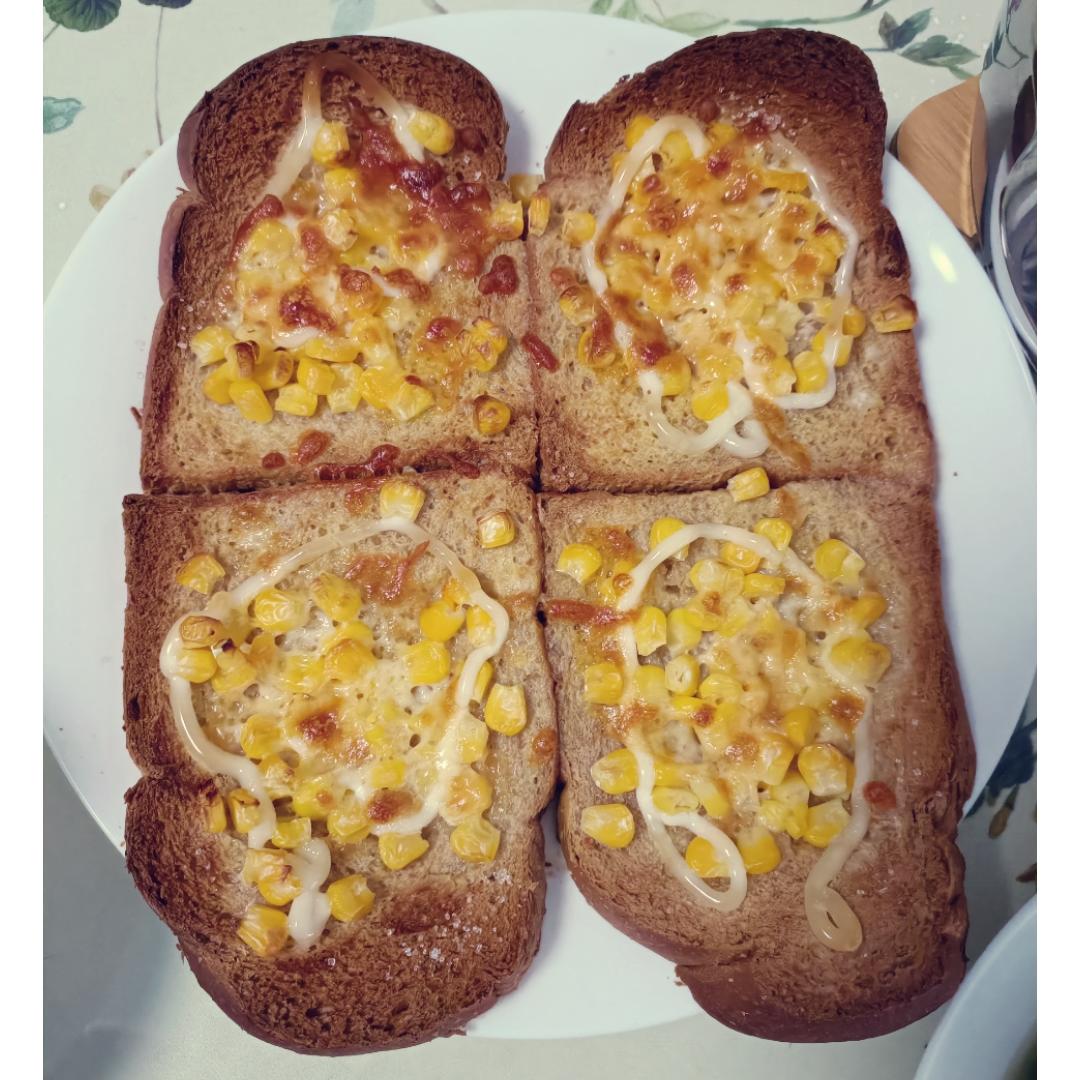 巨简单‼️吐司玉米烙🥪这爆浆玉米我可太爱了