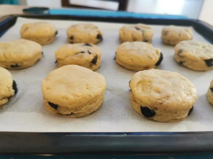 超级松软完美裂纹的司康-English scones