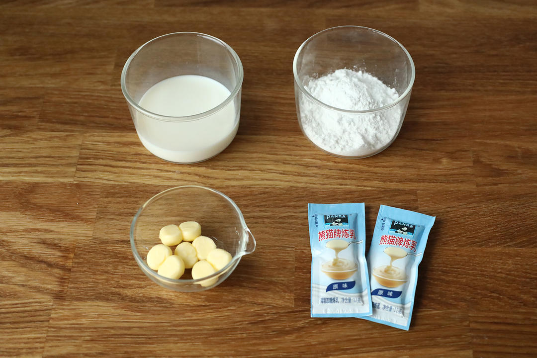 纯奶手撕吐司的做法 步骤1