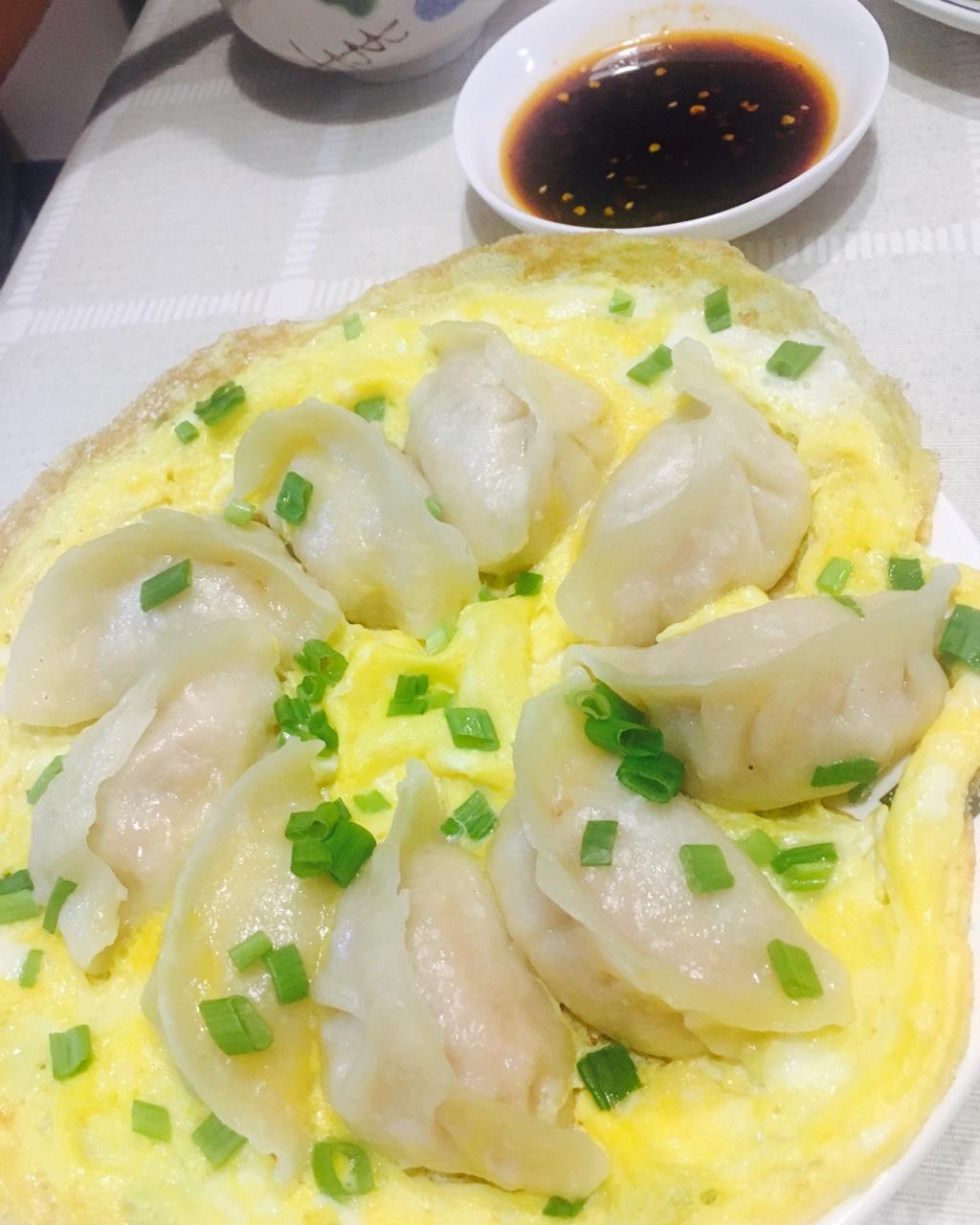 懒人快手抱蛋煎饺