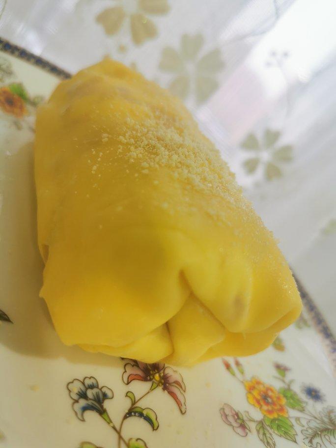 千层毛巾卷，原味、抹茶、巧克力三种口味