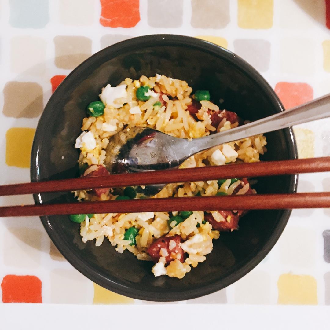 【耳光炒饭 & 烤茄子】
