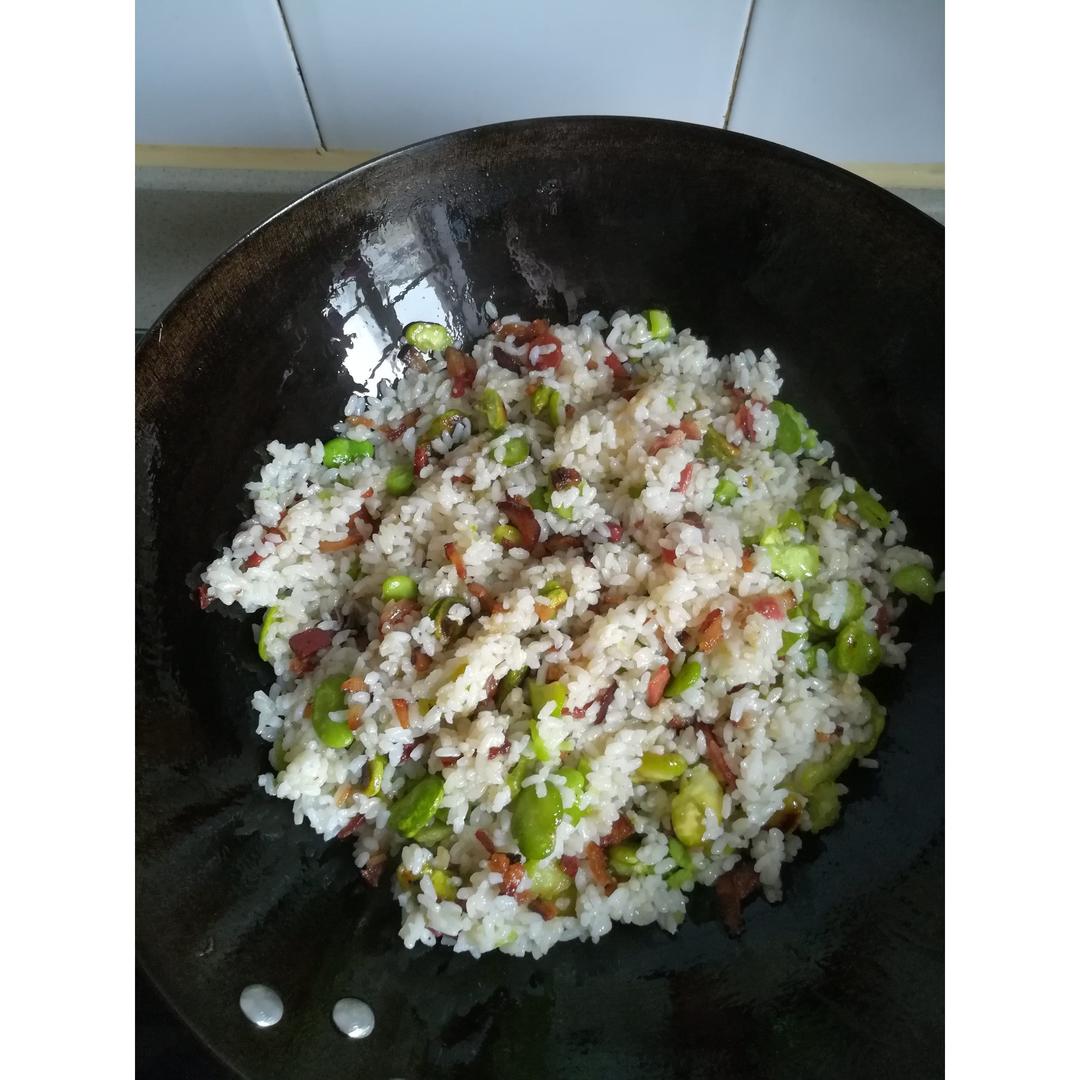 手机用户7967_t2qi做的蚕豆焖饭