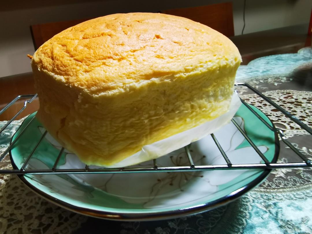 6寸戚风模具做古早蛋糕