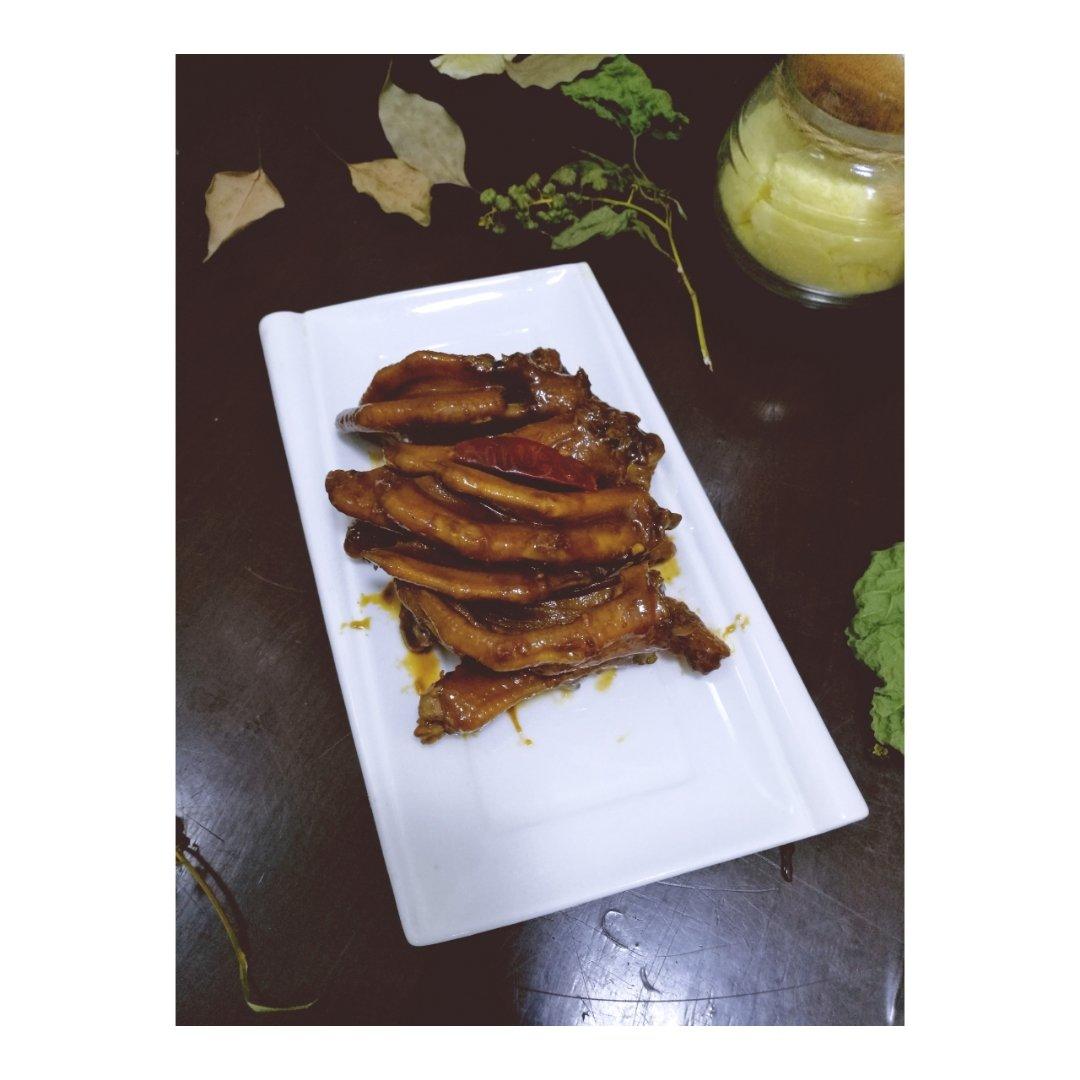 周黑鸭味～～～鸭翅 鸭爪