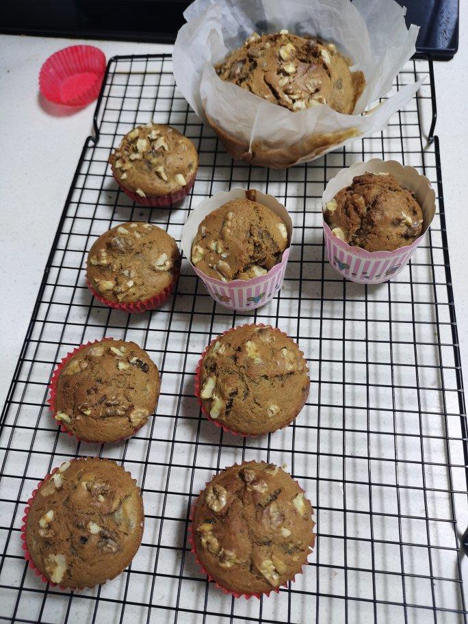 香蕉核桃麦芬 （超级湿润）