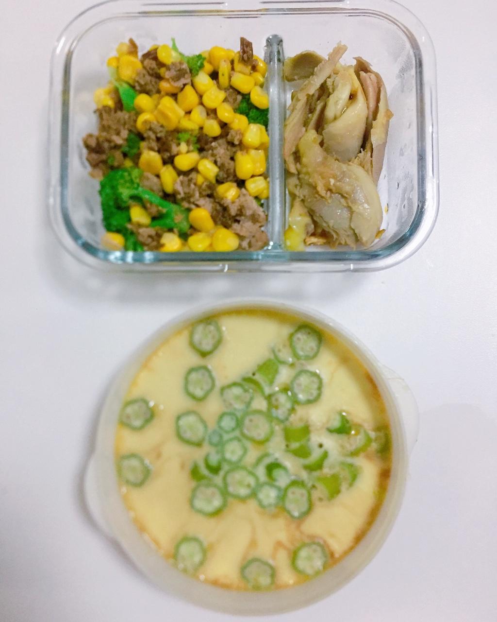 颜值控-做一朵开在碗里的花秋葵蒸水蛋