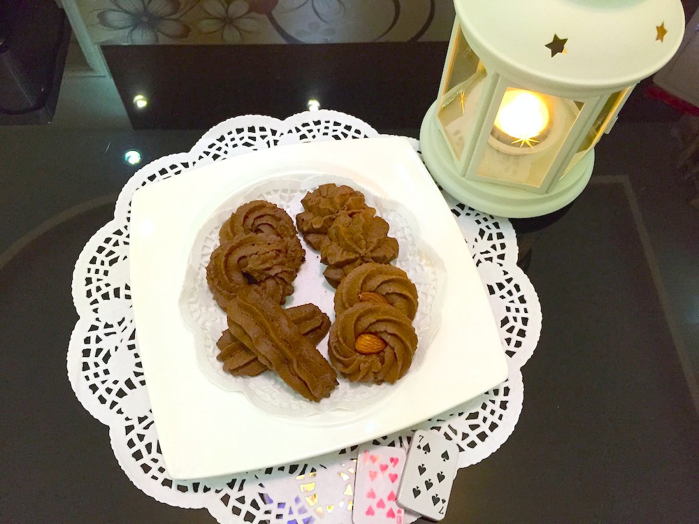 多种口味曲奇（香草、巧克力、抹茶）